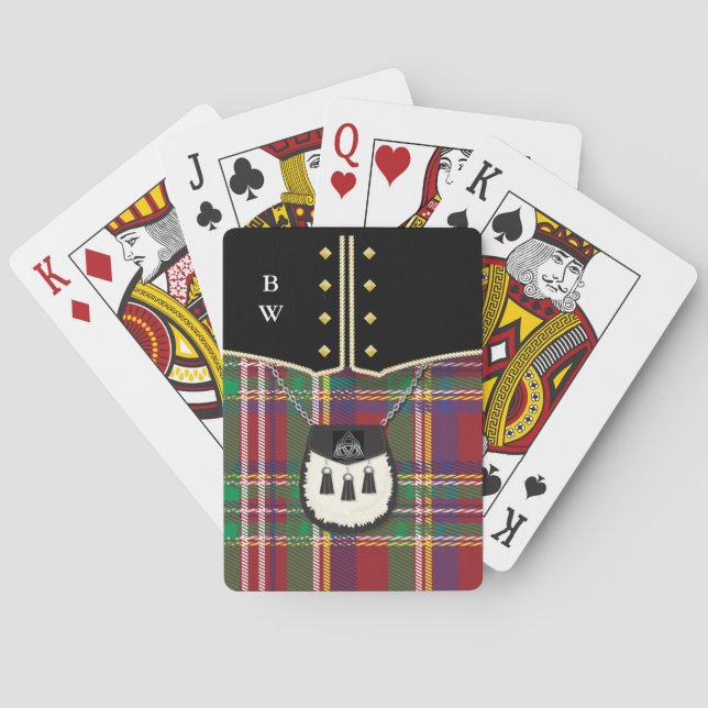 Kilt Poker Cards (Back)