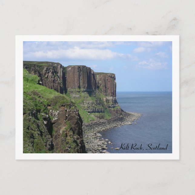 Kilt Rock, Scotland Postcard (Front)