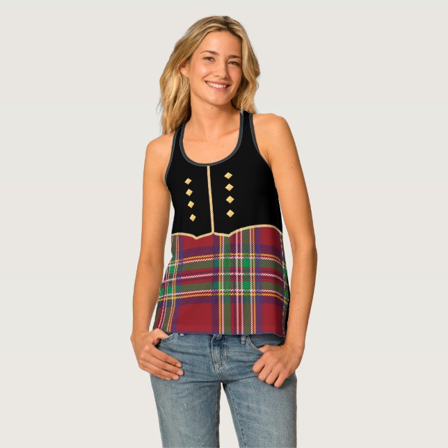 Kilt Tank Top (Front Full)