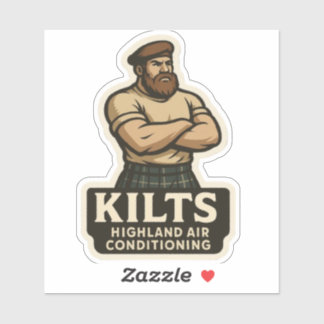 Kilts - Highland Air Conditioning Sticker