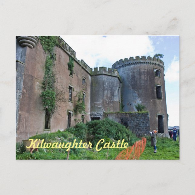 Kilwaughter Castle, County Antrim Postcard (Front)