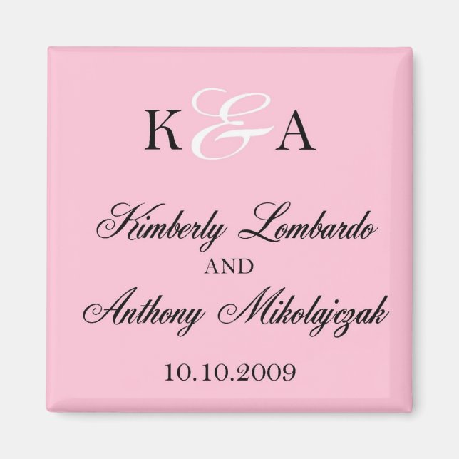kim and anthony - Customized Magnet (Front)