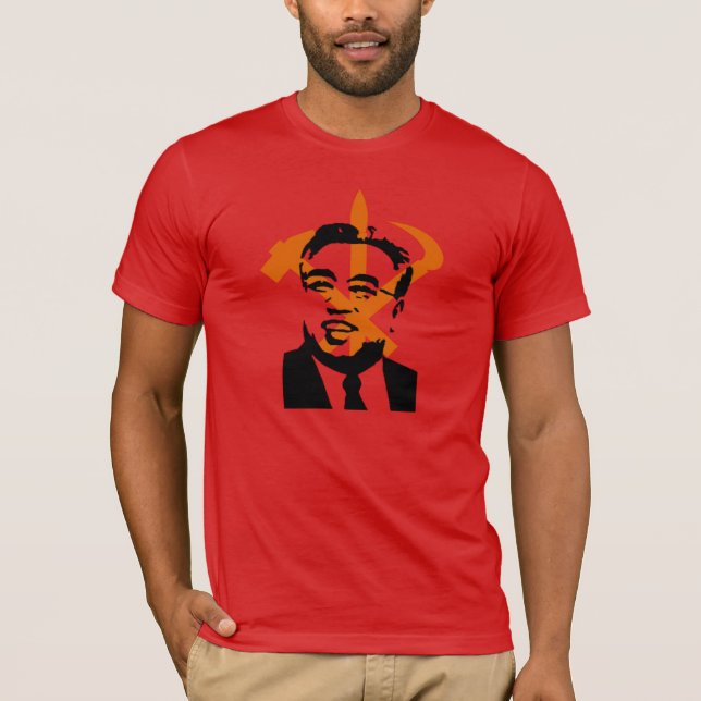 Kim il Sung Stencil Shirt (Front)