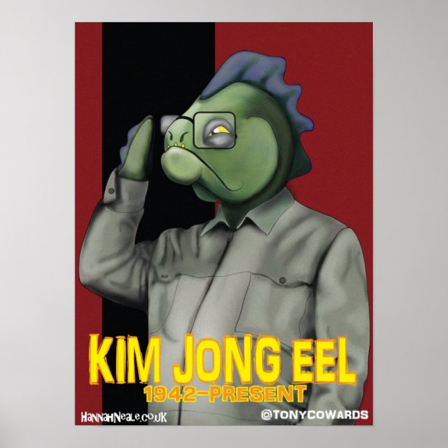 Kim Jong Eel Print (Front)