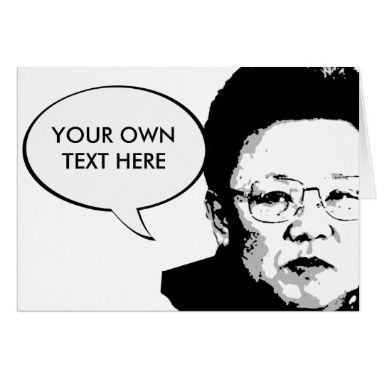 Kim Jong Il Cards (Front Horizontal)