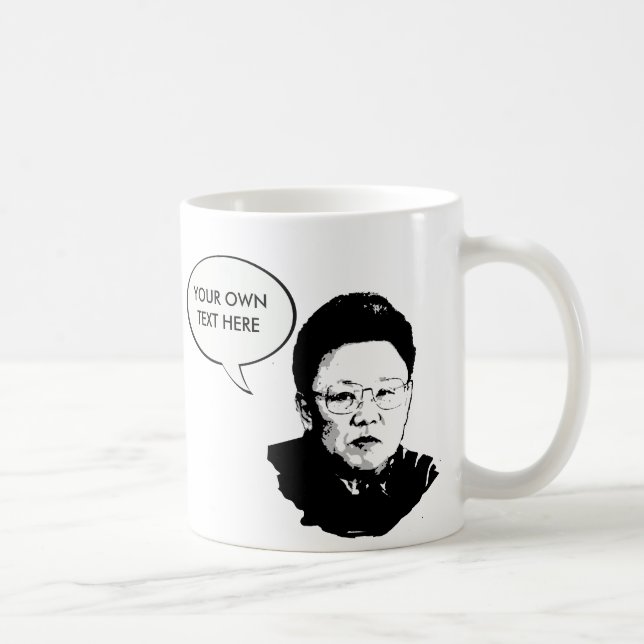 Kim Jong Il Coffee Mug (Right)