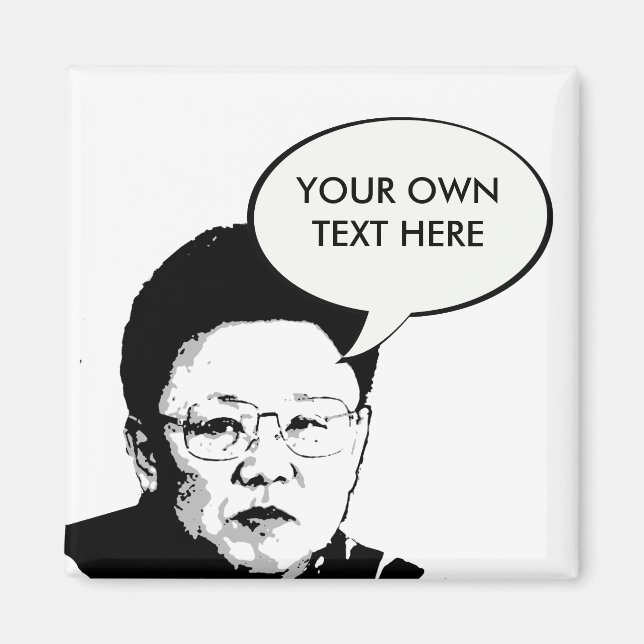 Kim Jong Il Magnet (Front)