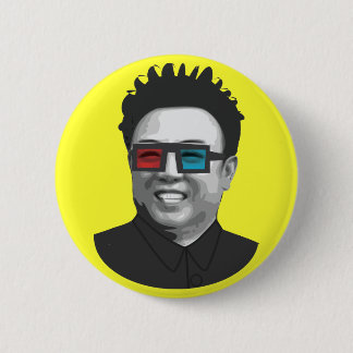 Kim Jong-Il - North Korea Button