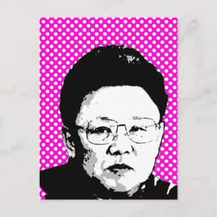 Kim Jong Il Postcard