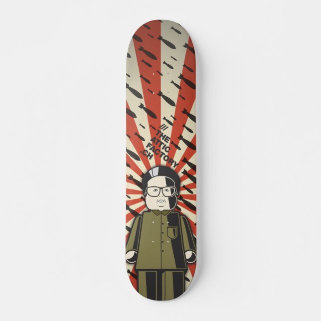 Kim Jong-il Skateboard (Front)
