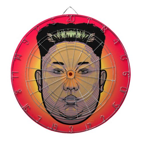 Kim Jong Un Dictator Do Dartboard