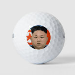 Kim Jong Un North Korean Leader Golf Balls at Zazzle