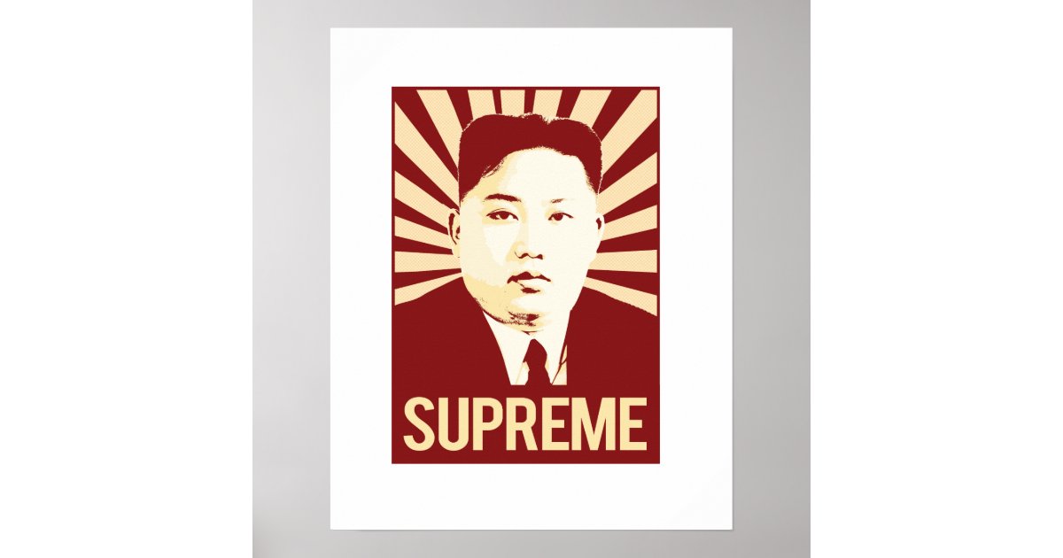 Custom Supreme Leader Un, Kim Jong Un Parody Throw Pillow By