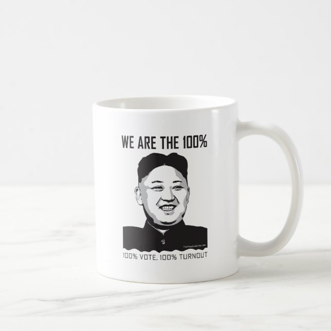 Kim Jong Un - We Are The 100% Mug (Right)