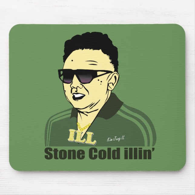 Kim Jung Il Mousepad (Front)