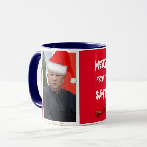 Kim Jung Un Christmas Mug