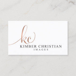 Kimber Christian Business Card