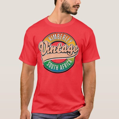 Kimberley south africa vintage logo T_Shirt