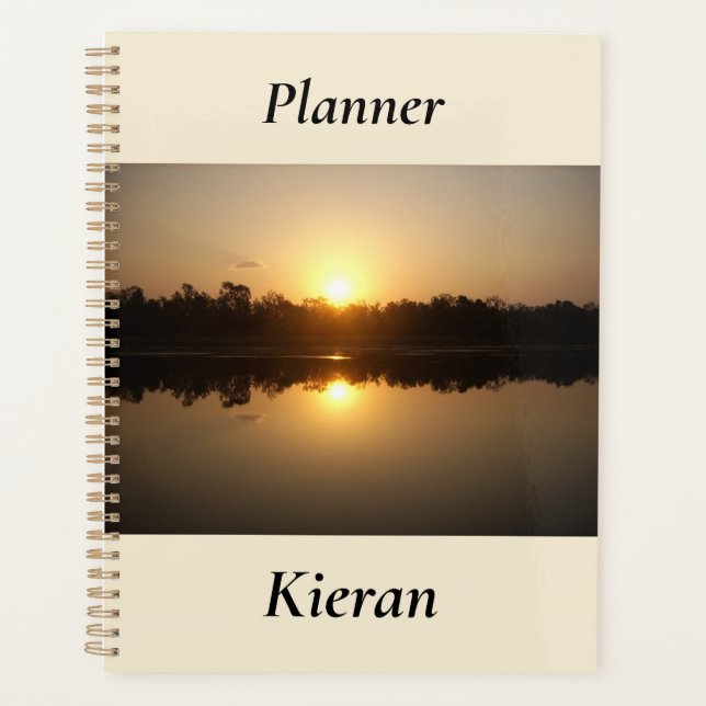 Kimberley Sunset  Planner (Front)