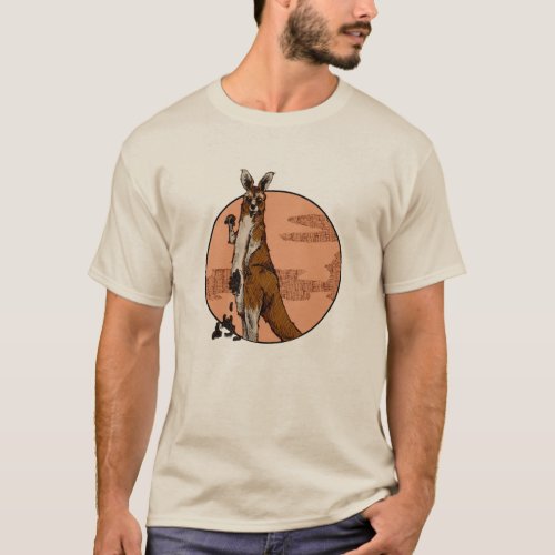 Kimberley the  Kangaroo T_Shirt