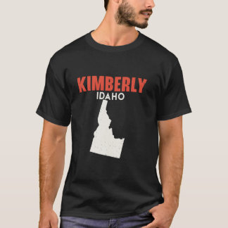 Kimberly Idaho USA State America Travel Idahoan  T-Shirt