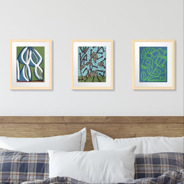 Kimbobity Doodle Art Set #105 (Bedroom)