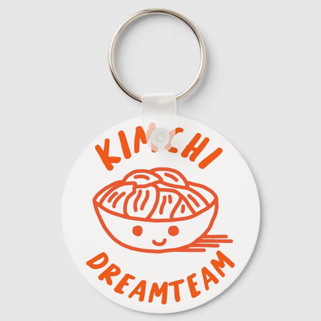 Kimchi Dreamteam Keychain (Front)