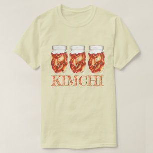 Kimchi Fermented Cabbage Korean Food Cuisine T-Shirt