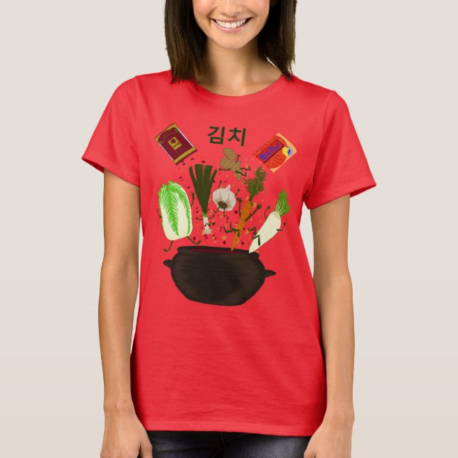 Kimchi Friends T Shirt (Front)