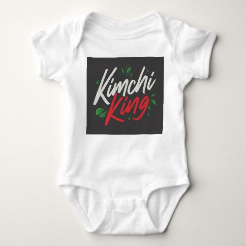Kimchi King Baby Bodysuit