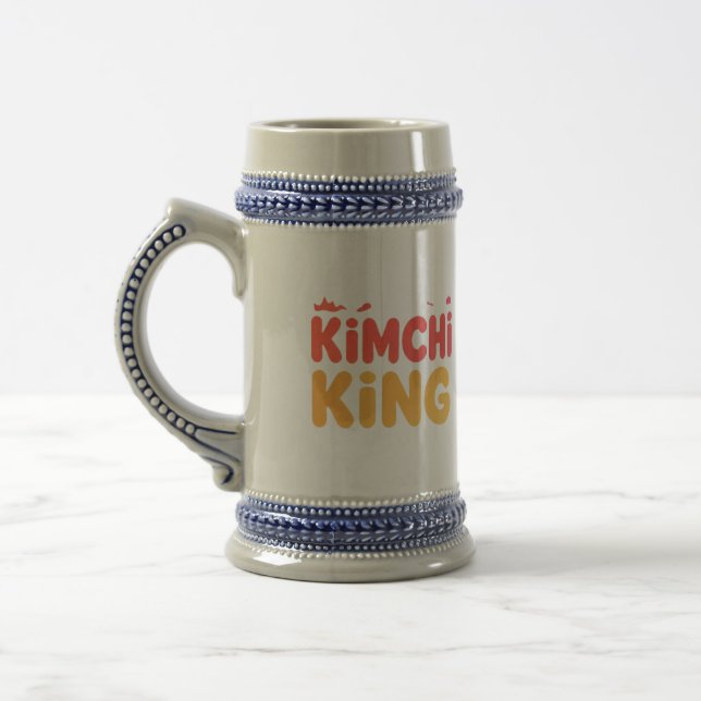 Kimchi King Beer Stein (Left)