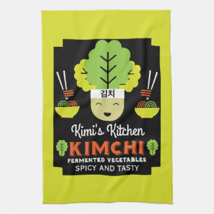 Kimchi Kitchen Home Made Food Kitchen Towel