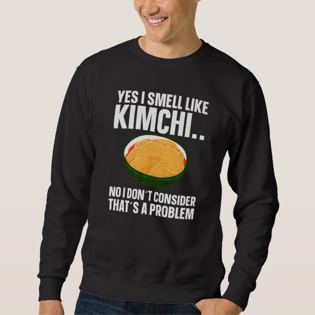 Kimchi Korean Food Sweatshirt (Front)