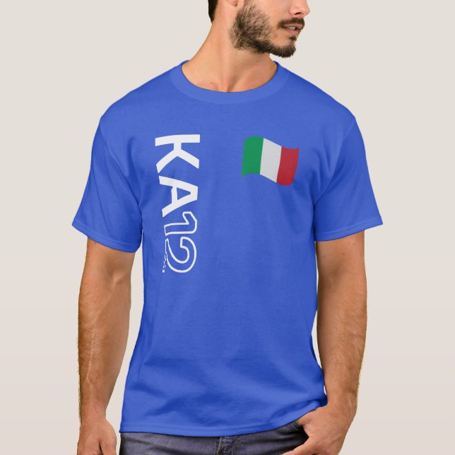 Kimi Antonelli Italian racing driver KA 12  T-Shirt (Front)