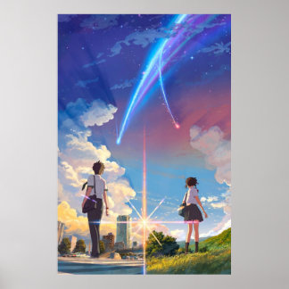kimi no na wa  your name anime movie BEST RES Poster