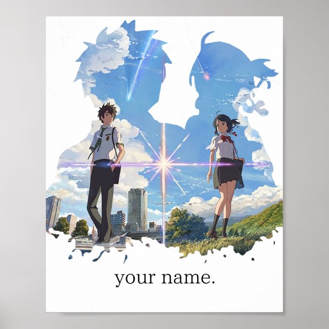 Kimi no na wa  your name  poster (Front)