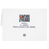 Kimono and obi cards (Back Horizontal)