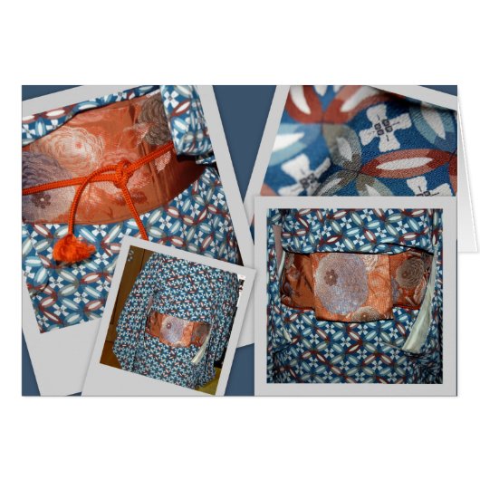 Kimono and obi cards (Front Horizontal)
