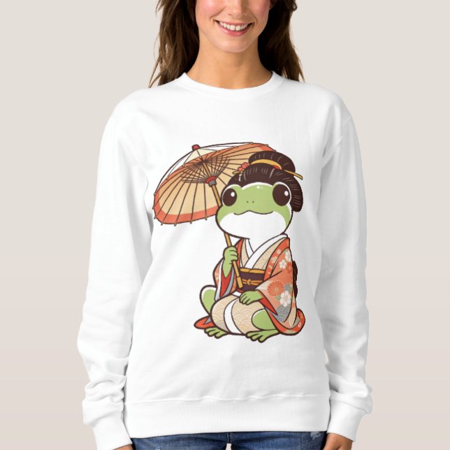 Kimono Frog Sweatshirt (Front)