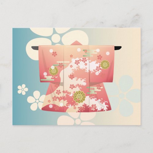 Kimono Postcard