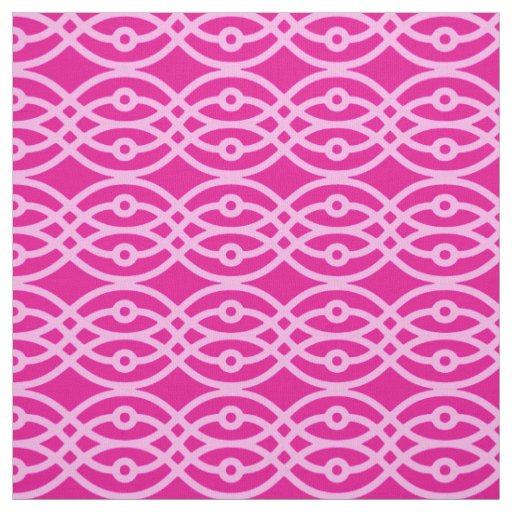 Kimono print, magenta and pink fabric