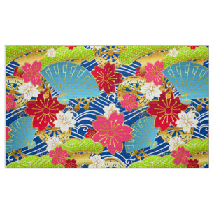Kimono styled pattern Fabric