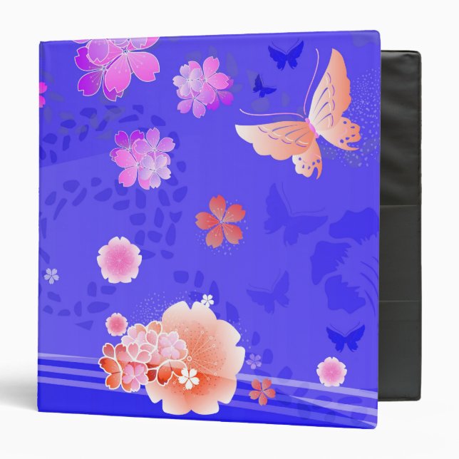 Kimono - Traditional Japanese Design Binder II (Front/Inside)