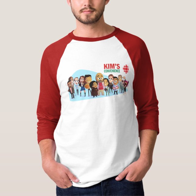 Kim's Convenience - Neil Hooson Raglan T-Shirt (Front)