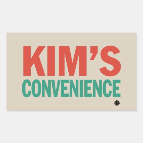 Kims Convenience Rectangular Sticker