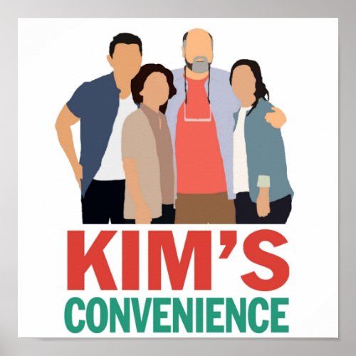 Kims Convenience Simplistic Art Poster