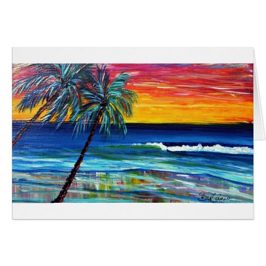 kims sunset cards (Front Horizontal)