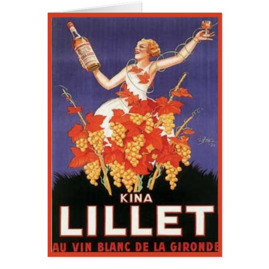 Kina Lillet Vintage Ad Cards (Front)