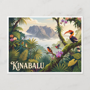Kinabalu Park Kundasang Malaysia Postcard