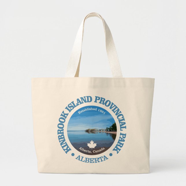 Kinbrook Island PP Large Tote Bag (Front)